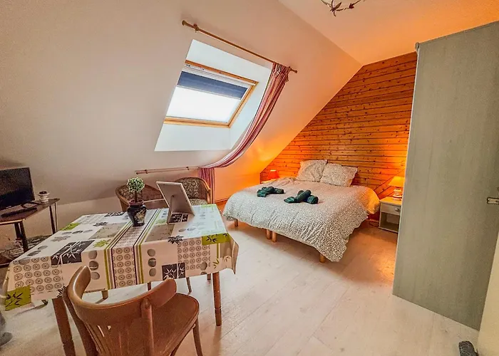 Charmante Studette Au Calme Avec Terrasse Et Parking Semesterbostad